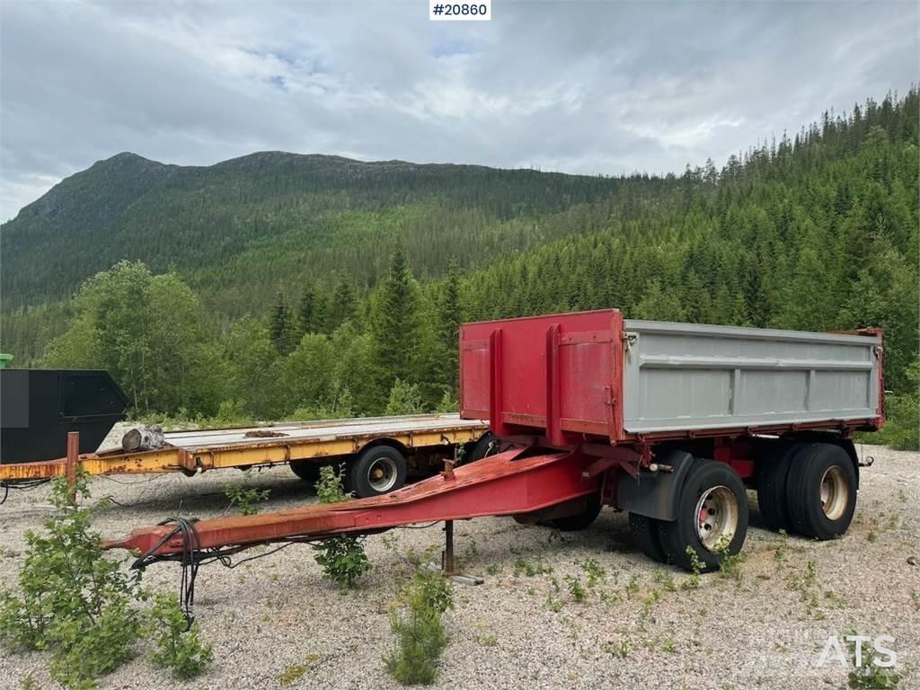 Maur Bogie Trailer Platformas/izkraušana no sāniem