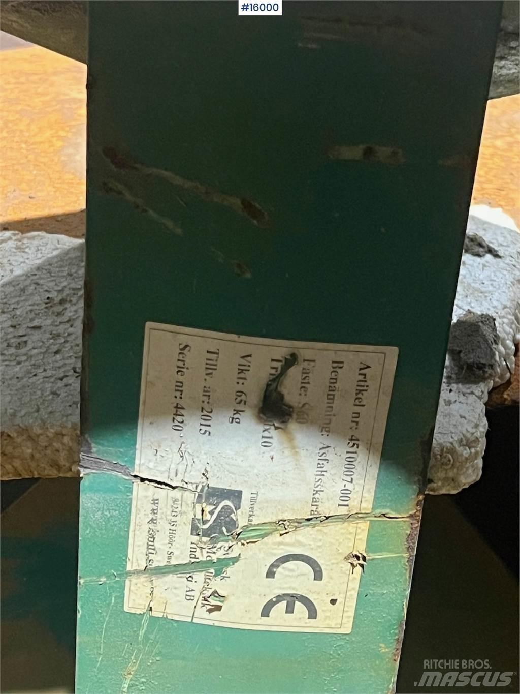  Pizzahjul S60 feste Būvniecība- Citi