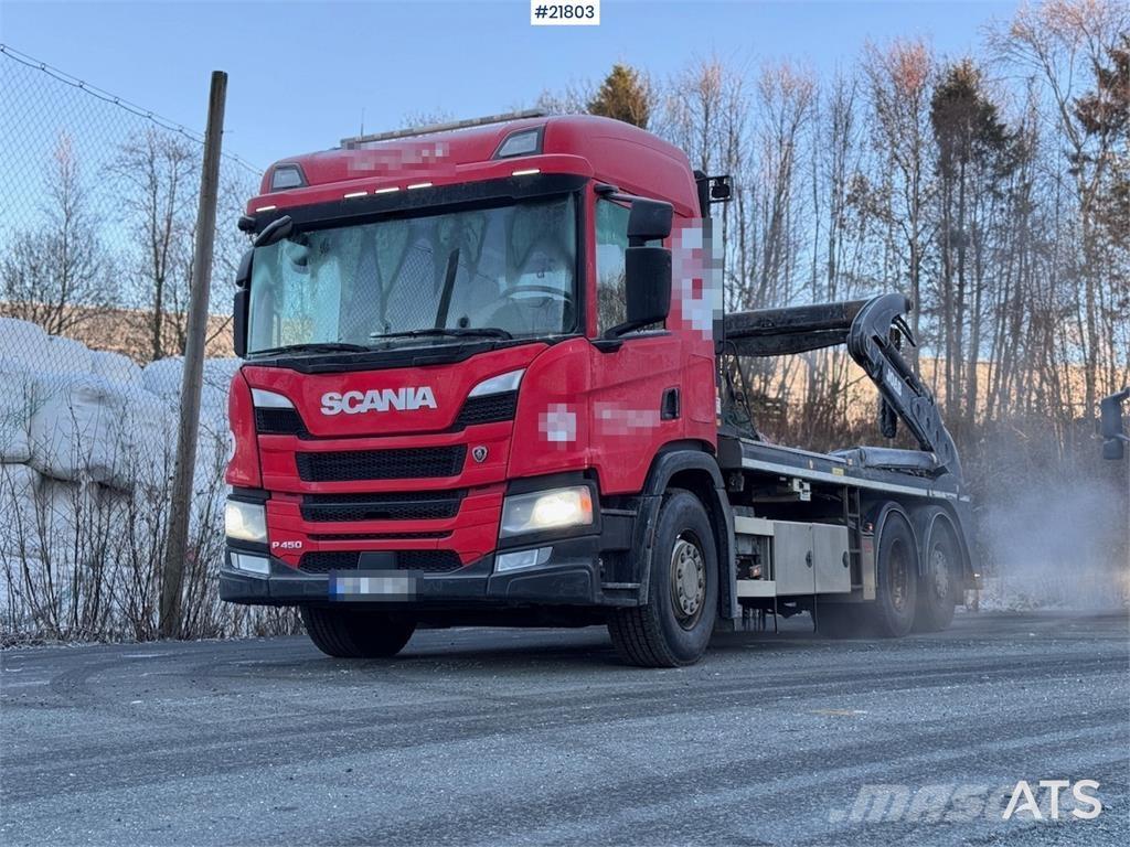 Scania P450 Kravas automašinas konteineru vedeji