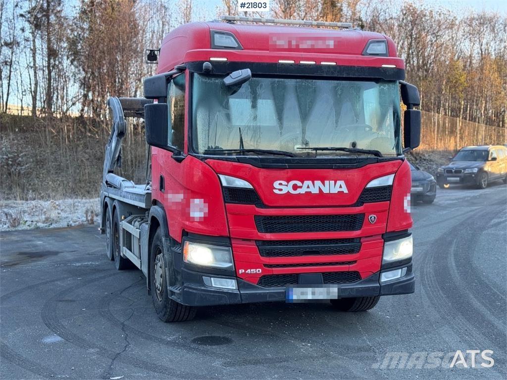 Scania P450 Kravas automašinas konteineru vedeji