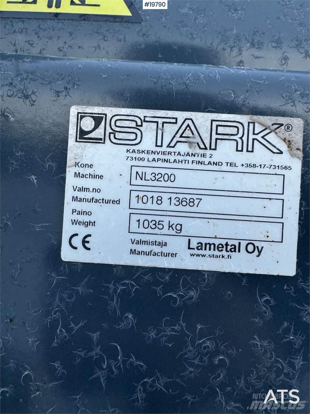 Stark NL3200 V-plow Būvniecība- Citi