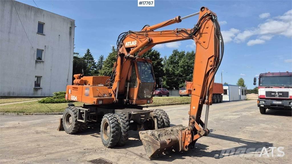 Atlas 1304 Ekskavatori uz riteņiem