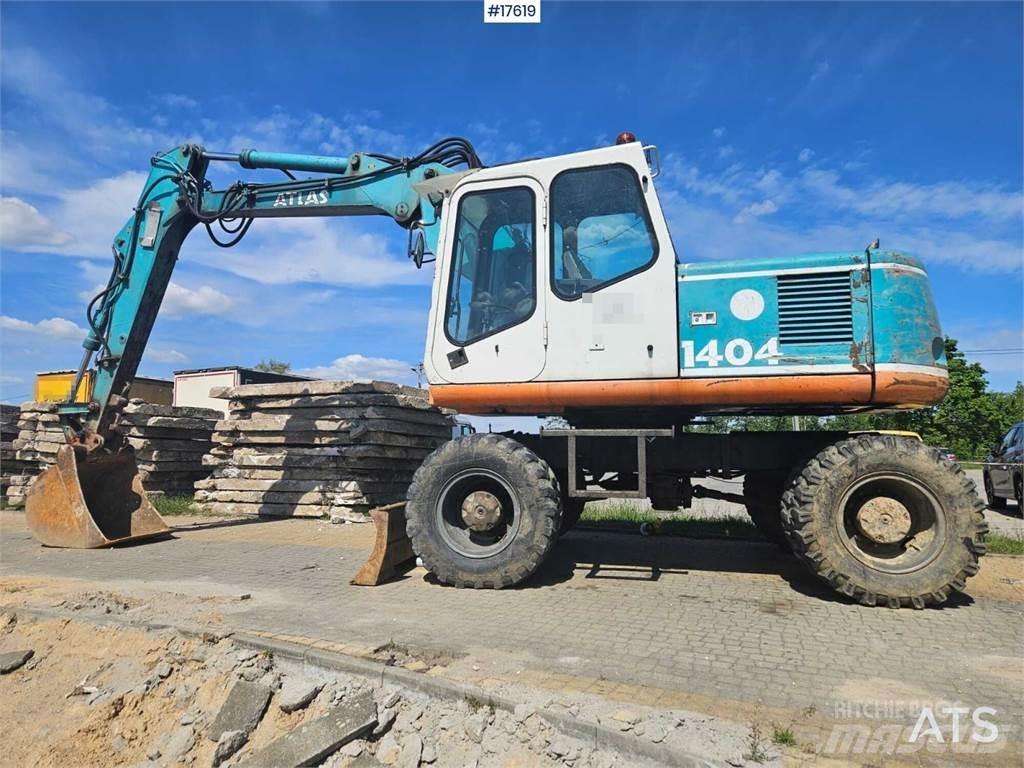 Atlas 1404 Ekskavatori uz riteņiem
