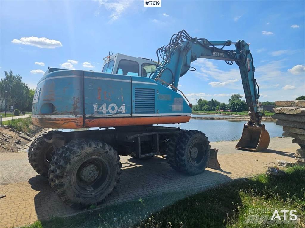 Atlas 1404 Ekskavatori uz riteņiem