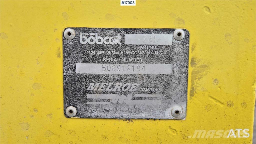 Bobcat 231 Mini ekskavatori < 7 t