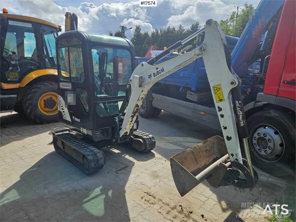 Bobcat E16 Mini ekskavatori < 7 t