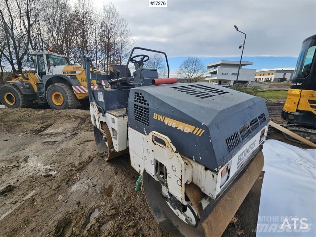 Bomag BW135 AD Divvalču grunts veltņi