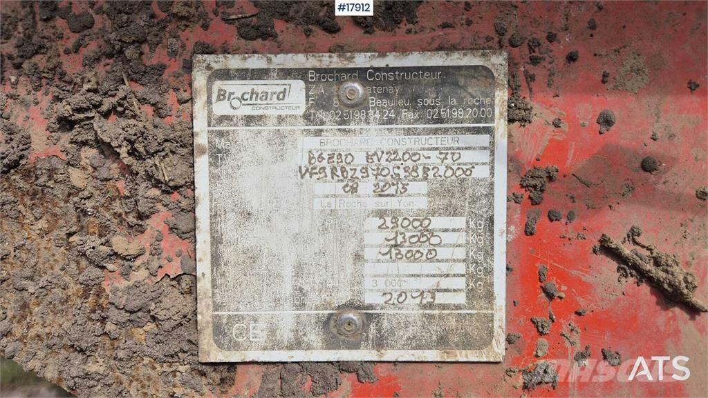 Brochard EV2200-OBS Mēslojuma izkliedētājs