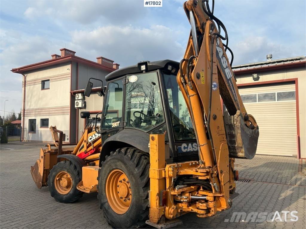 CASE 580T Ekskavatori-iekrāvēji