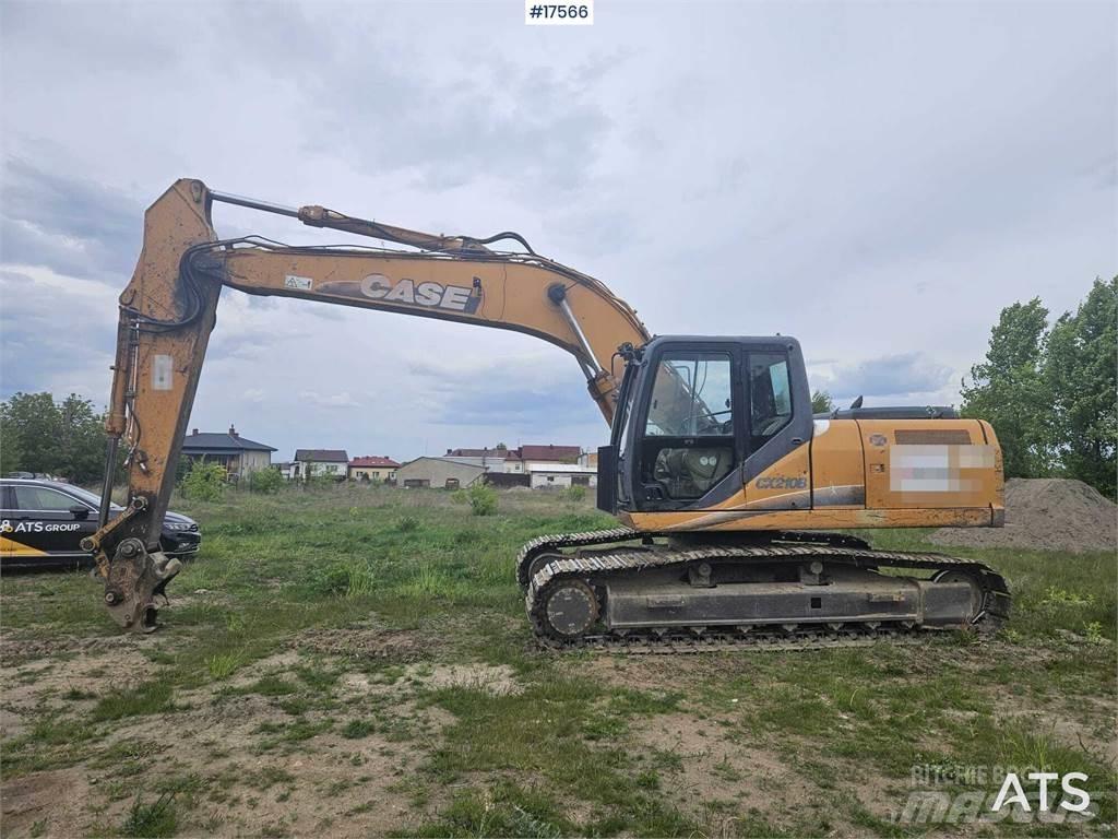 CASE CX210B Kāpurķēžu ekskavatori