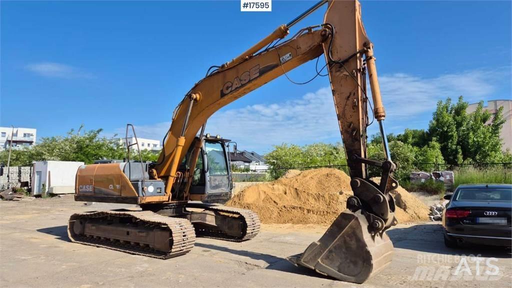 CASE CX210B Kāpurķēžu ekskavatori