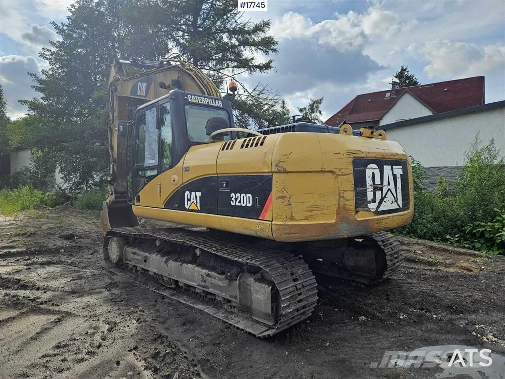 CAT 320D Kāpurķēžu ekskavatori