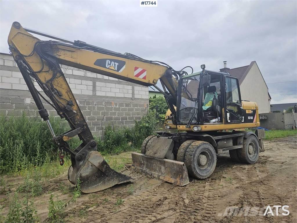 CAT M316D Ekskavatori uz riteņiem
