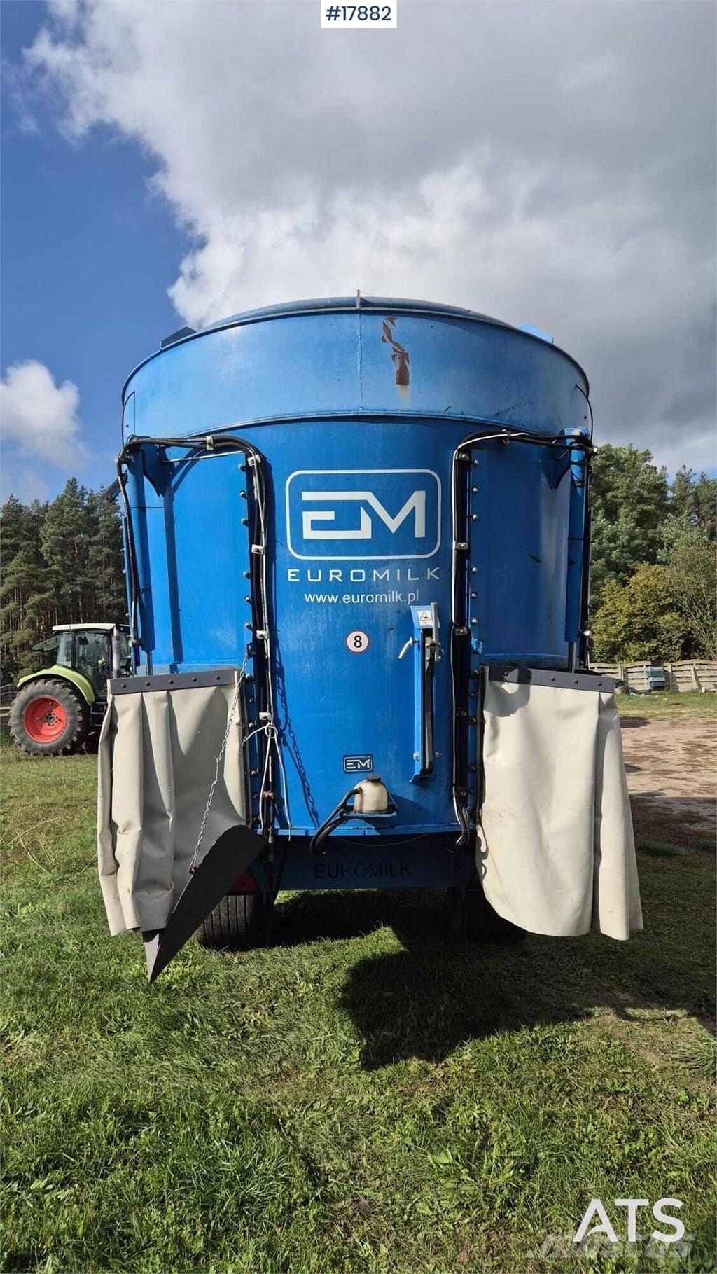 Euro MILK FXX 1000 Lopbarības piekabes