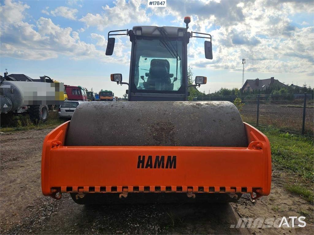 Hamm 3412HT Vienvalča grunts veltņi