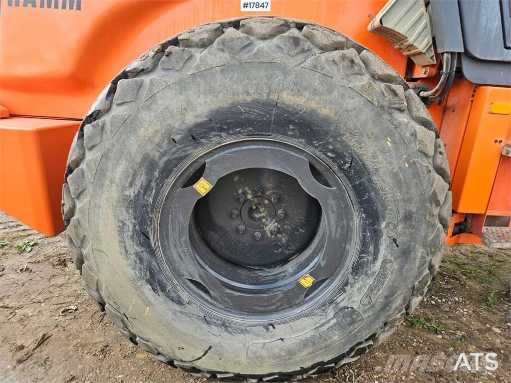 Hamm 3412HT Vienvalča grunts veltņi