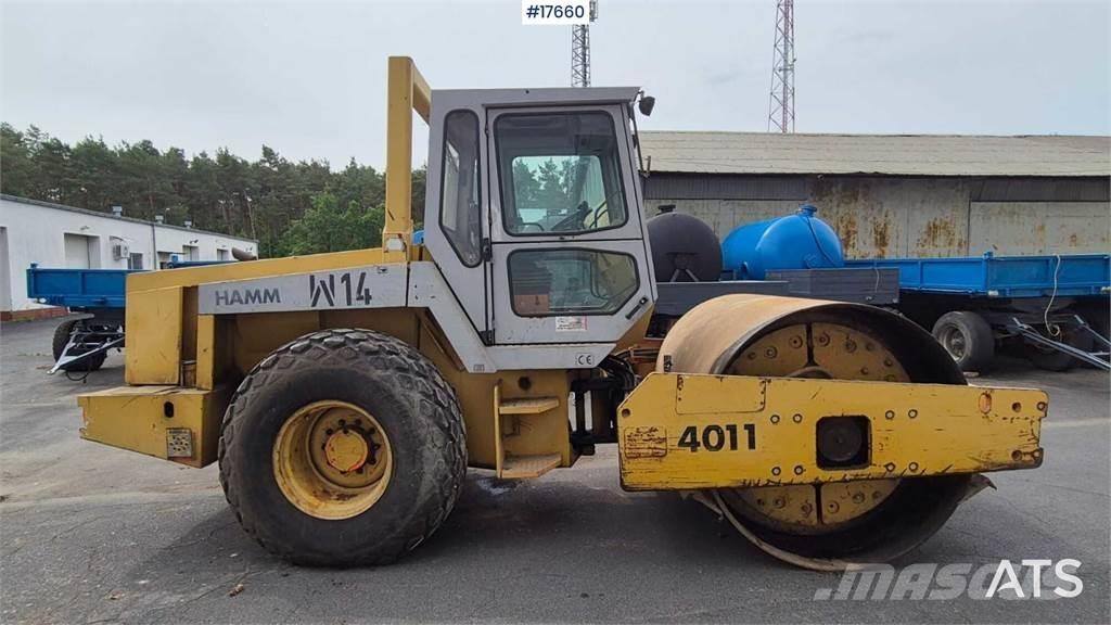 Hamm 4011D Vienvalča grunts veltņi