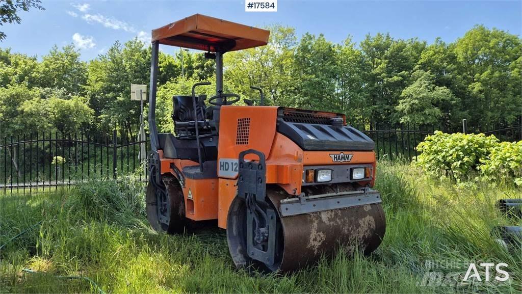 Hamm HD 12 Divvalču grunts veltņi