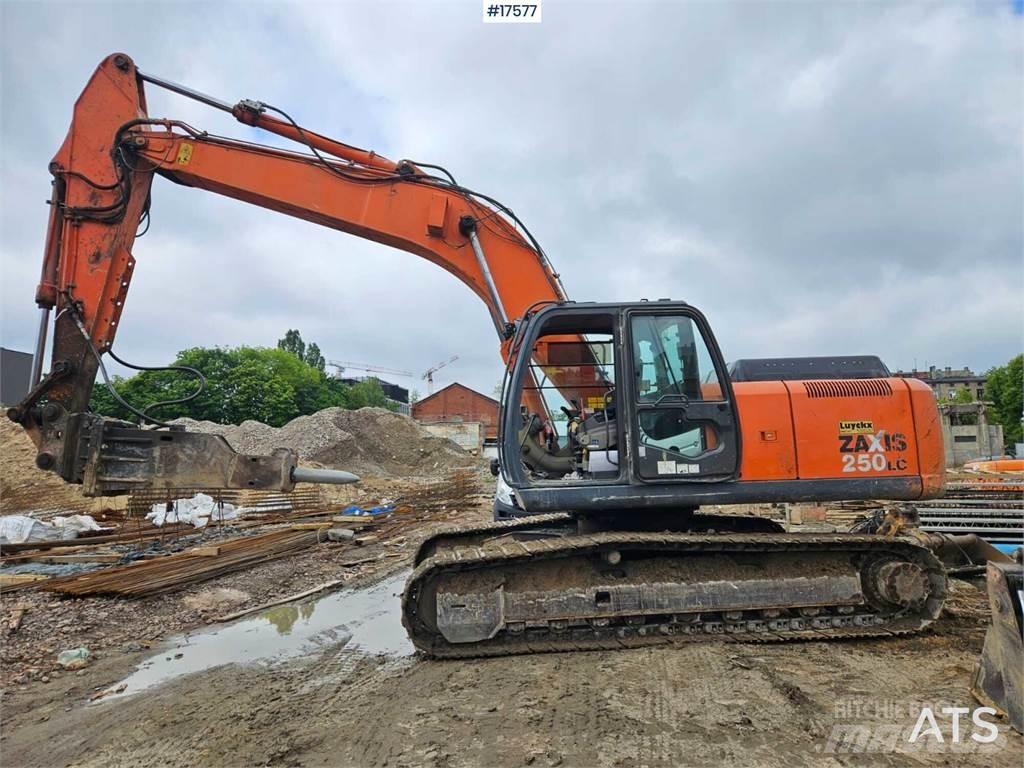 Hitachi Zaxis 250 LC Kāpurķēžu ekskavatori