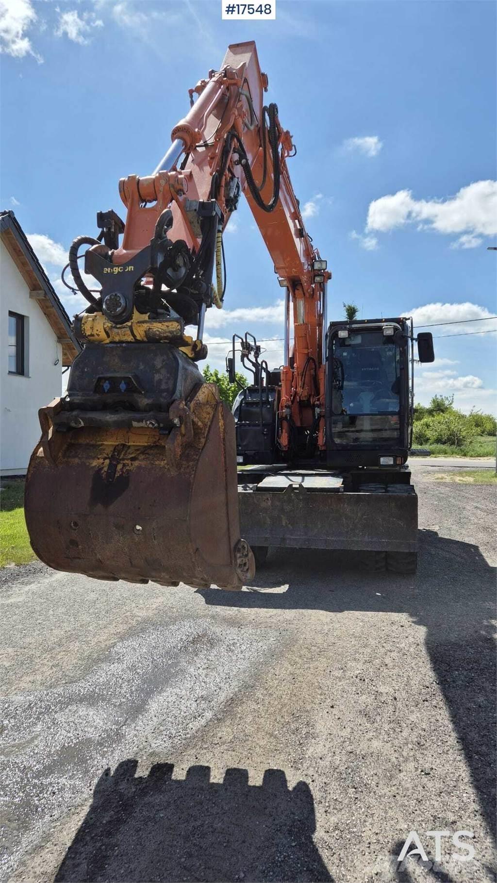 Hitachi ZX140W-6 Ekskavatori uz riteņiem