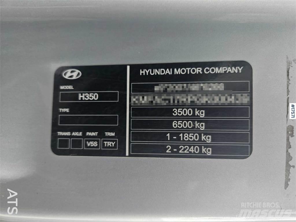 Hyundai H350 Preču pārvadāšanas furgoni