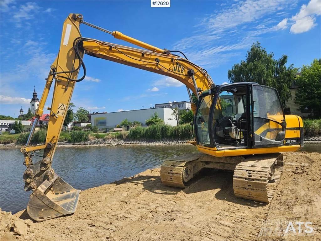 JCB JS 130 Kāpurķēžu ekskavatori