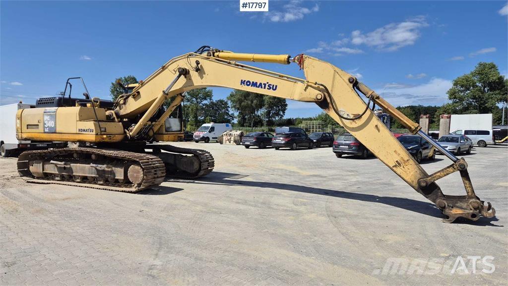 Komatsu PC 340 LC Kāpurķēžu ekskavatori