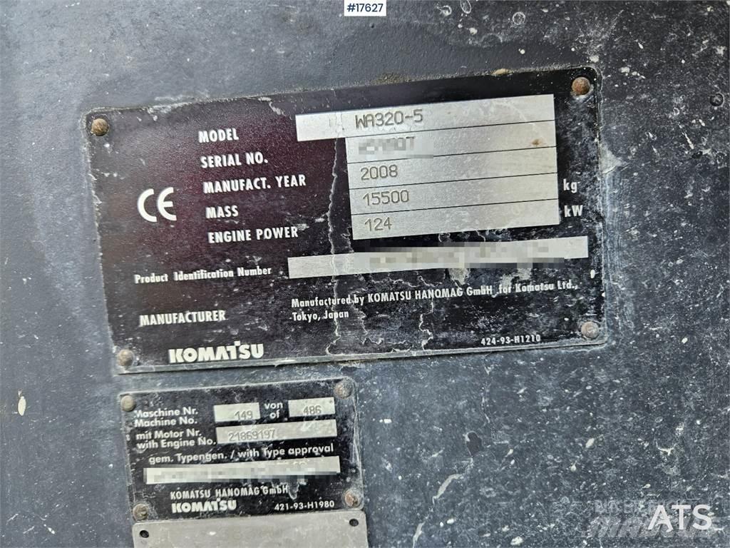 Komatsu WA 320-5 Iekrāvēji uz riteņiem