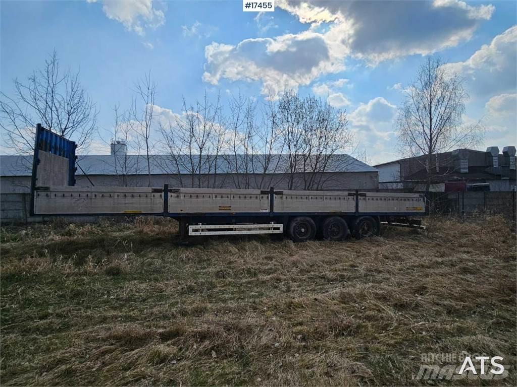 Krone SDP Tents puspiekabes