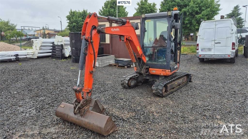 Kubota U27-4 Mini ekskavatori < 7 t