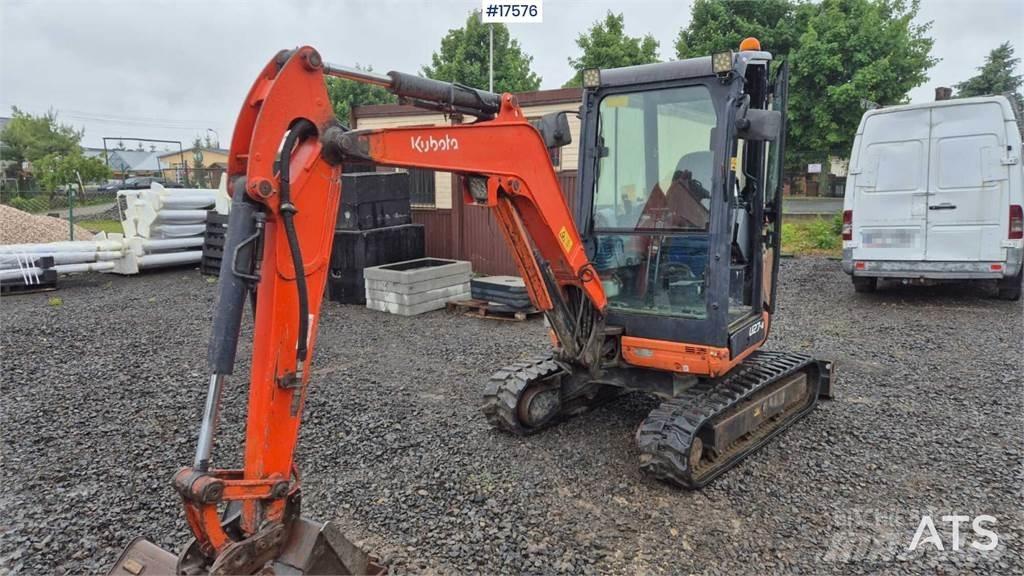 Kubota U27-4 Mini ekskavatori < 7 t