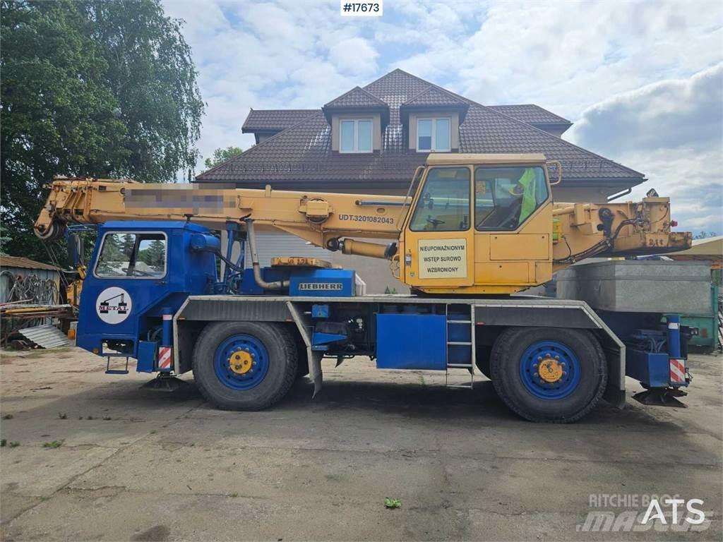 Liebherr LTM 1025 Visurgājēji celtņi