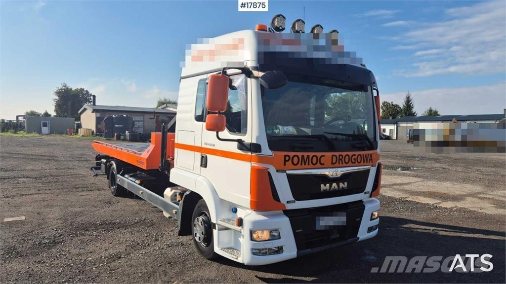 MAN TGL 8.250 Evakuators ar manipulatoru