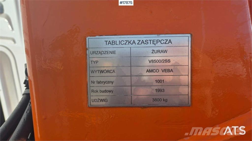 MAN TGL 8.250 Evakuators ar manipulatoru