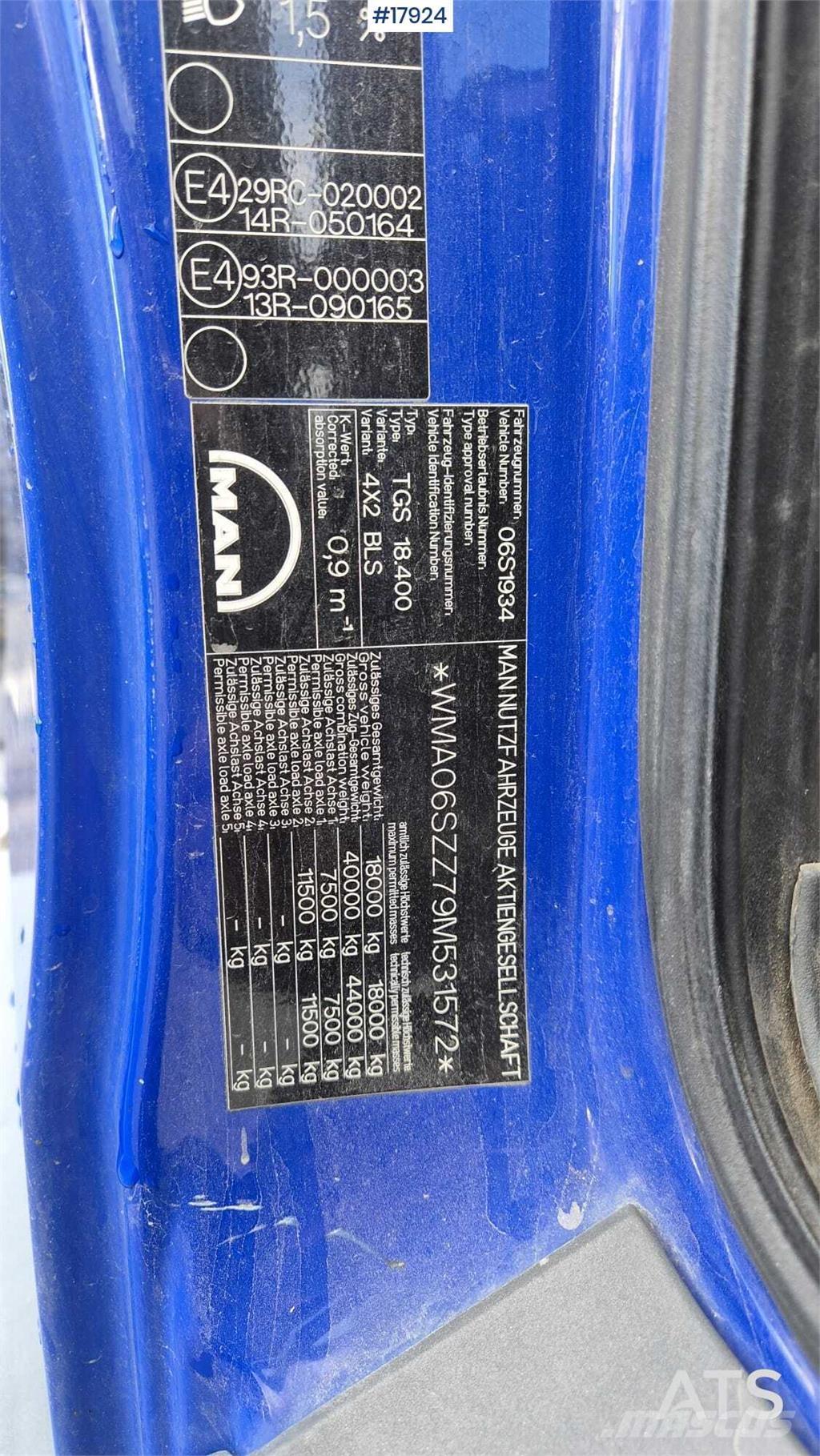 MAN TGS 18.400 Vilcēji