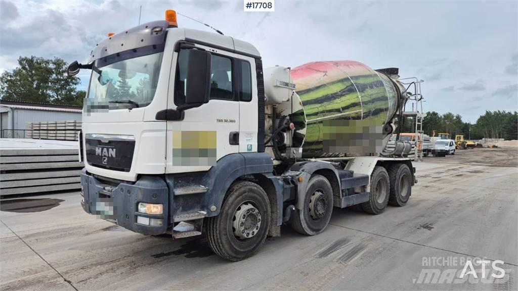 MAN TGS 32.360 Betona/javas maisītāji