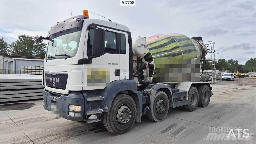 MAN TGS 32.360 Betona/javas maisītāji