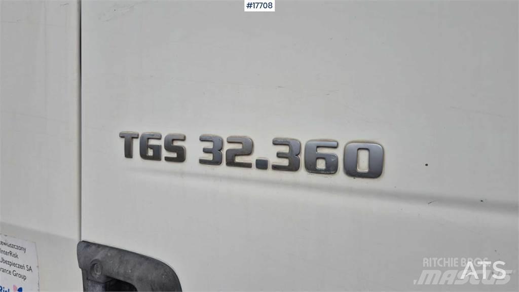 MAN TGS 32.360 Betona/javas maisītāji