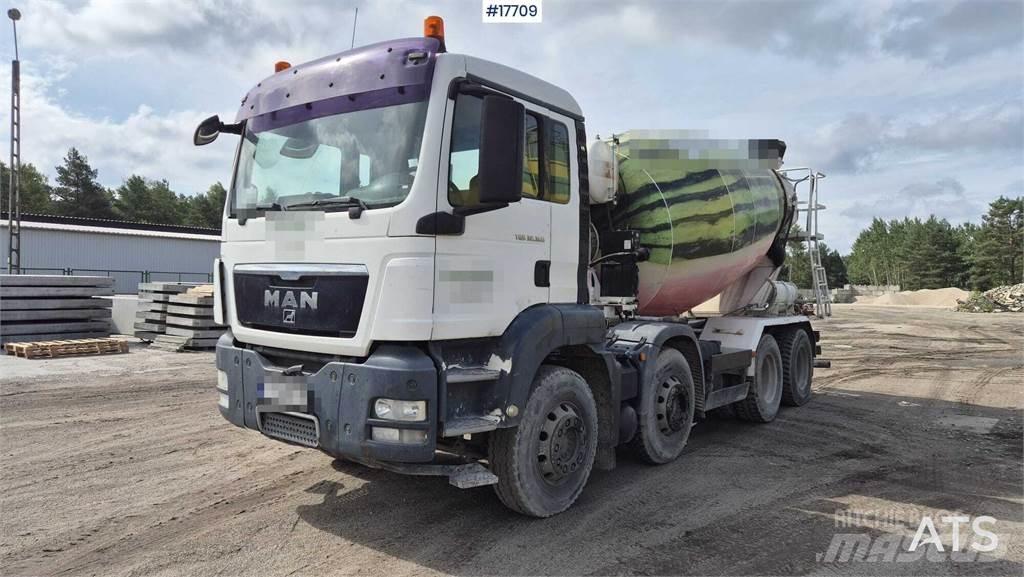 MAN TGS 32.360 Betona/javas maisītāji