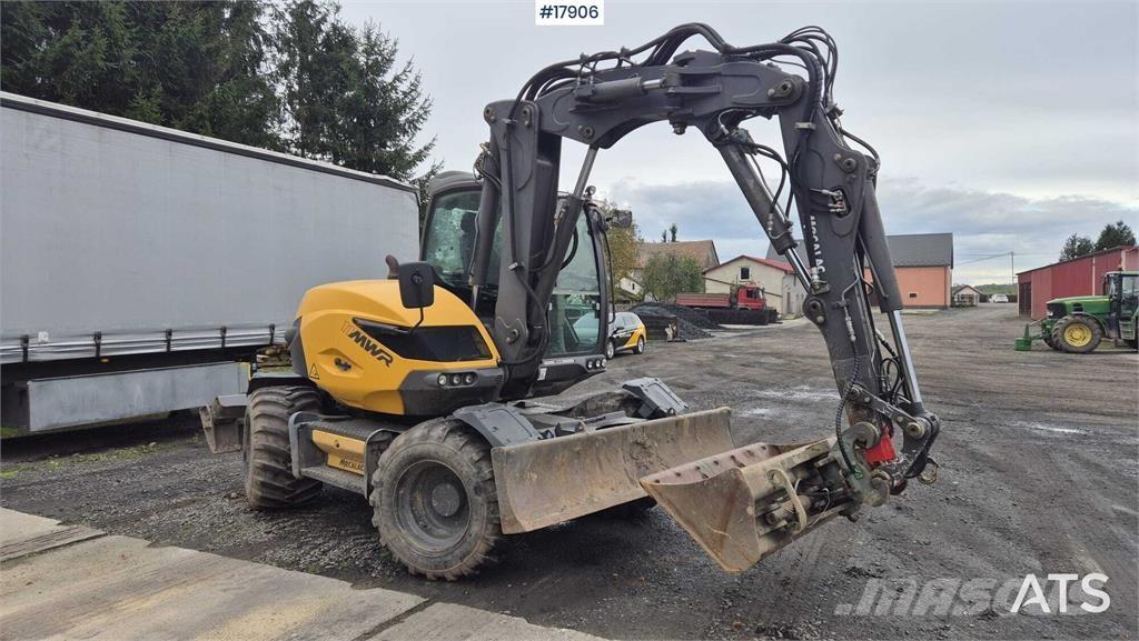 Mecalac 11 MWR Ekskavatori uz riteņiem