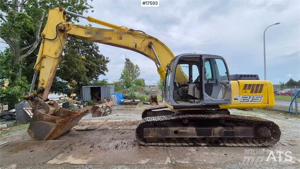 New Holland E215 Kāpurķēžu ekskavatori