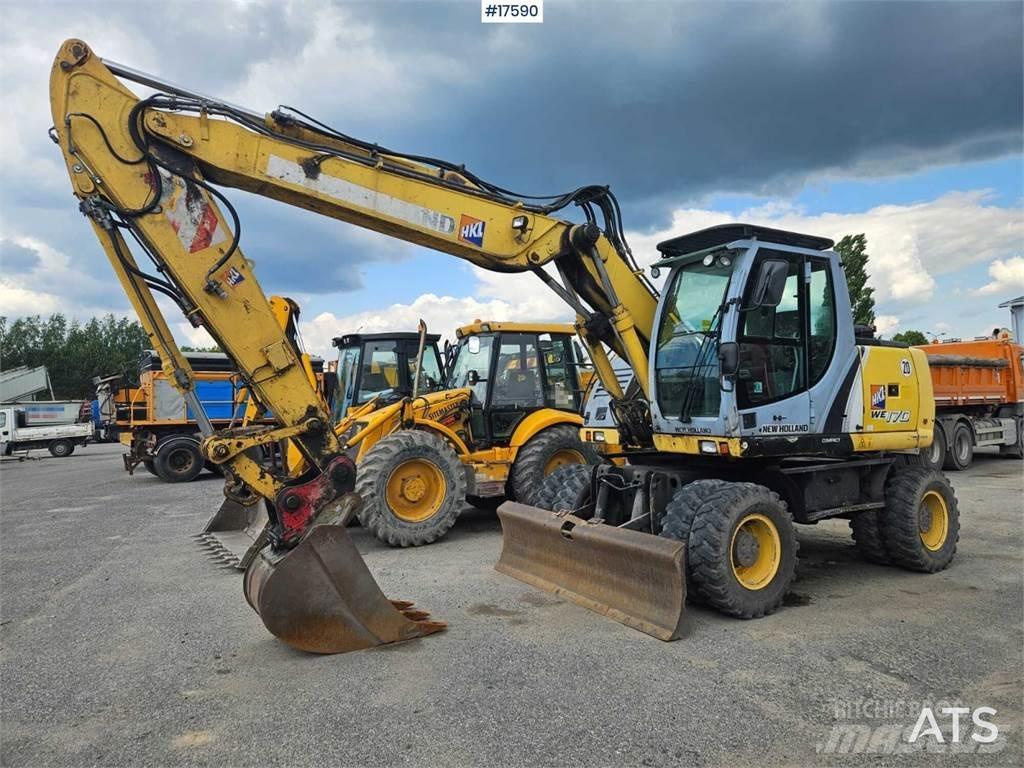 New Holland WL 170C Ekskavatori uz riteņiem