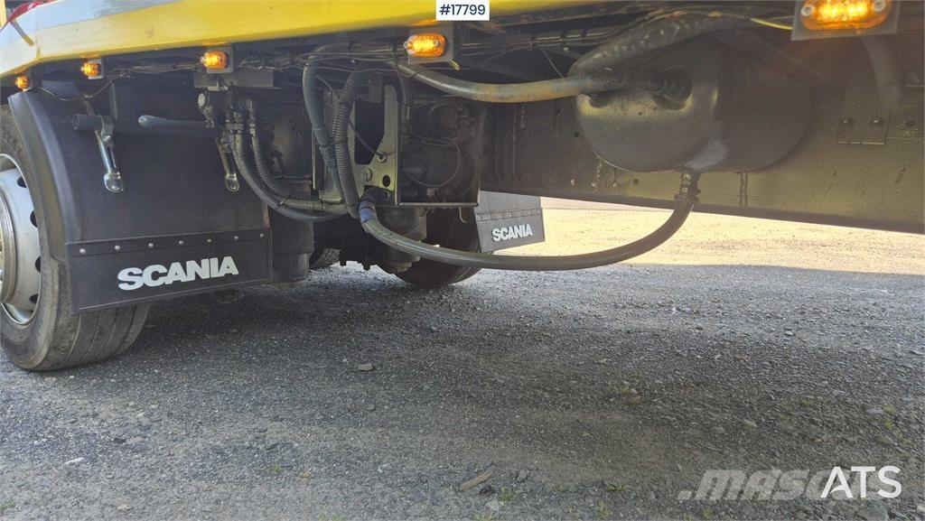 Scania R420 Platformas/kravas mašīnas ar vinču