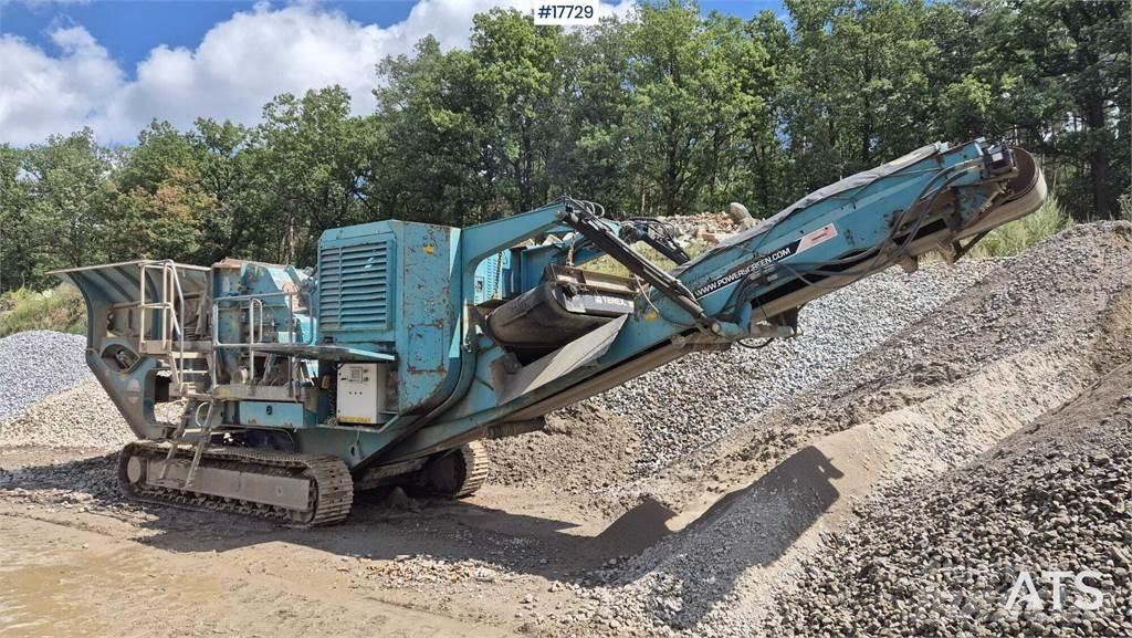 Terex XH250 Drupinātāji
