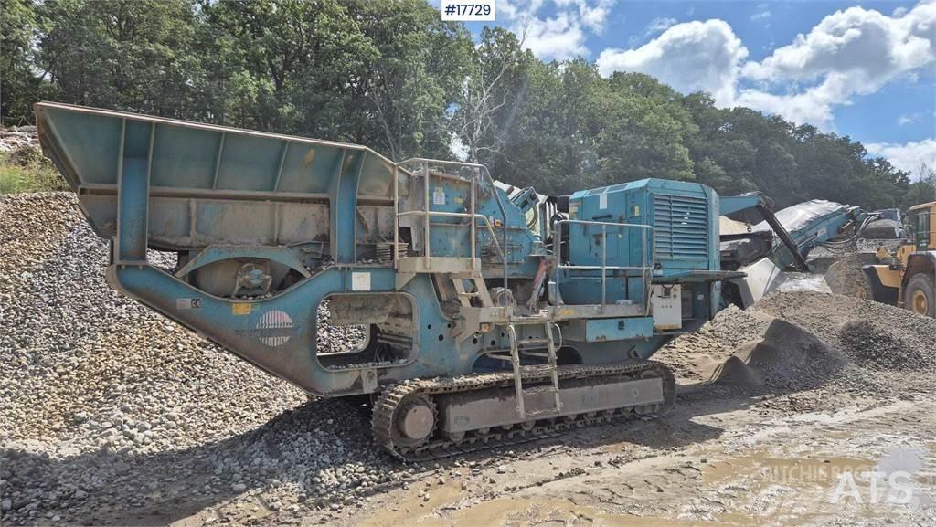 Terex XH250 Drupinātāji
