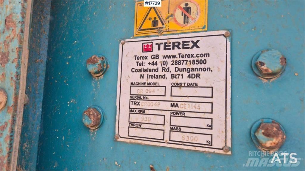 Terex XH250 Drupinātāji