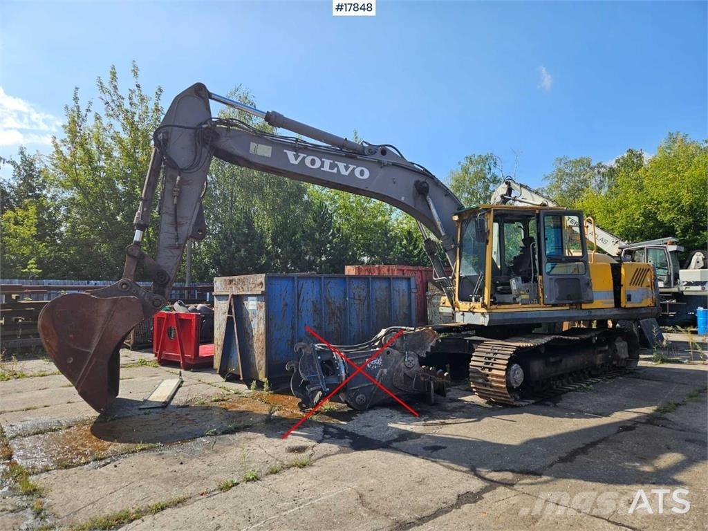 Volvo EC 280 Kāpurķēžu ekskavatori
