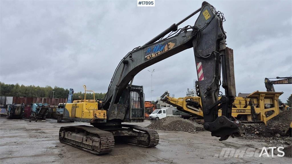 Volvo EC 290 CL Kāpurķēžu ekskavatori