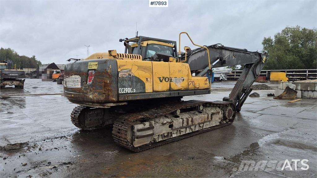 Volvo EC 290 CLD Kāpurķēžu ekskavatori