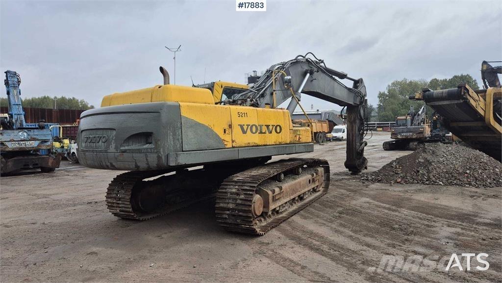 Volvo EC460BLC Kāpurķēžu ekskavatori